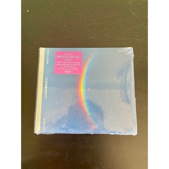 Coldplay Moon Music (EcoCD) (Includes Signed Art Card)! AUTOGRAPH XMAS GIFT - Picture 5 of 6